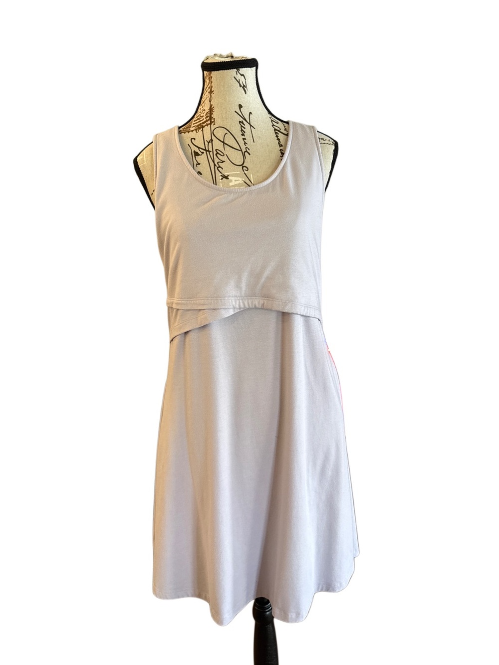 Kindred Braverly Sleeveless Light purple Nursing-Friendly A-Line Dress, size M